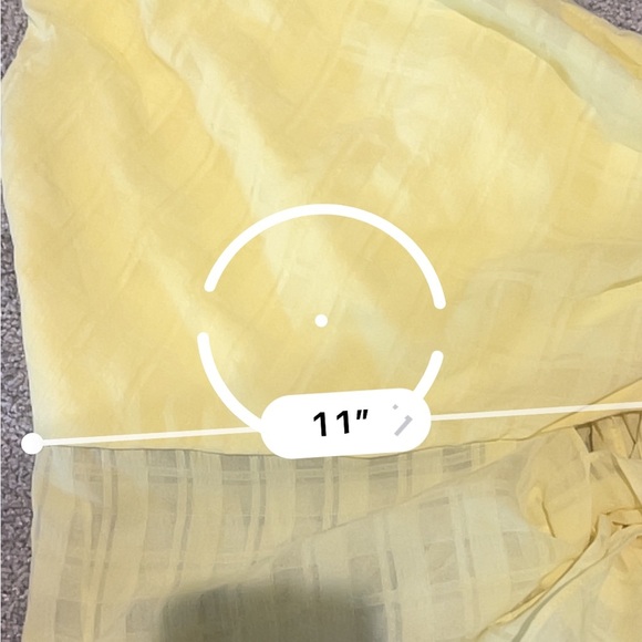 Amanda Uprichard SLEEVELESS BEXLEY TOP in Allegro/Lemon Yellow Size: XS - Picture 6 of 11